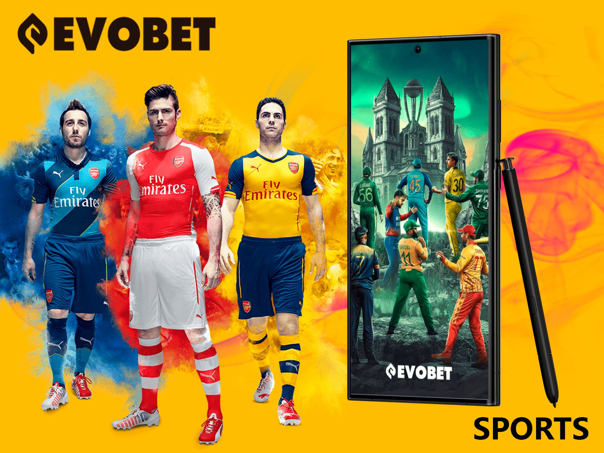 Bet on the best Evobet sporting events